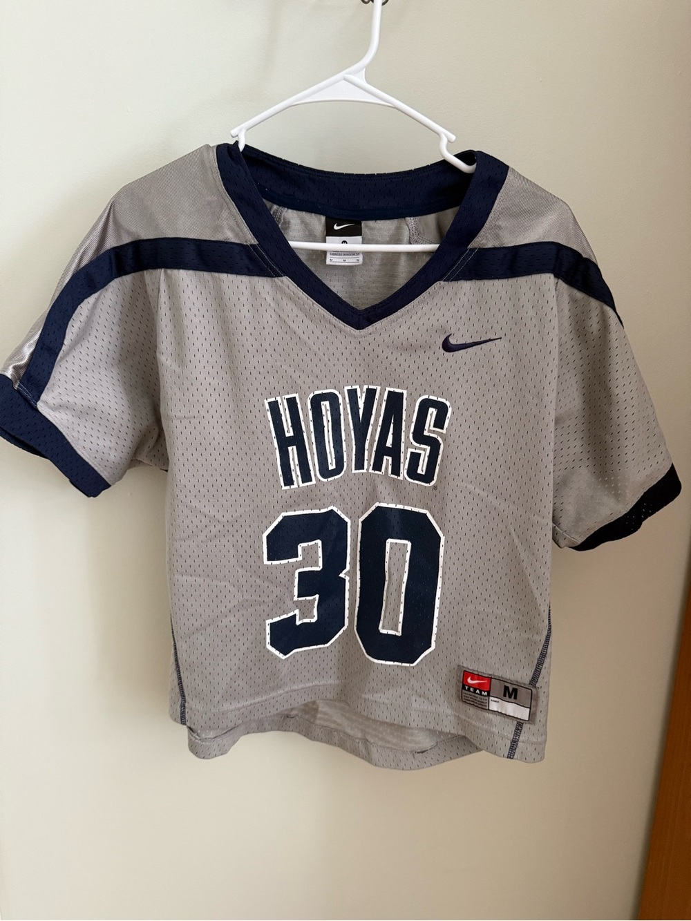 Vintage Georgetown University Hoyas Football Jersey